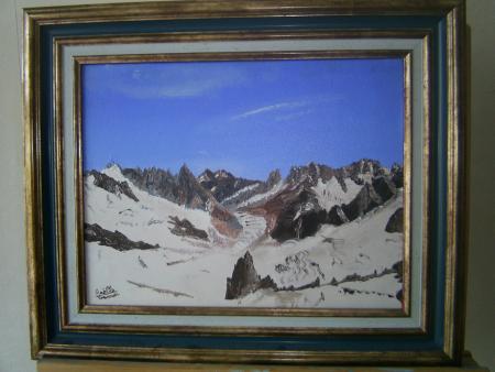 La vallée Blanche, mont blanc