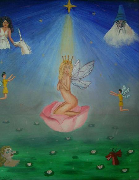 La naissance de la reine des fées